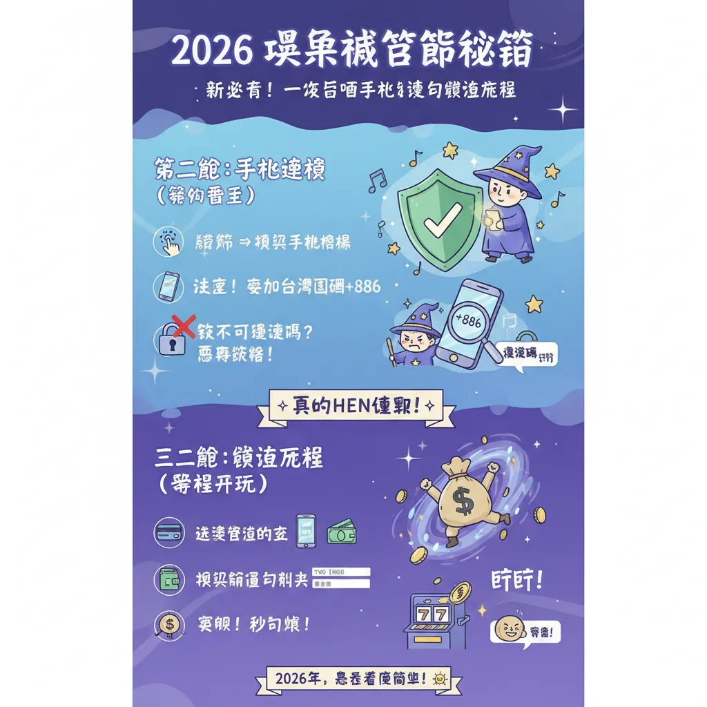 娛樂城註冊新手教學：手機驗證與儲值流程一次搞定